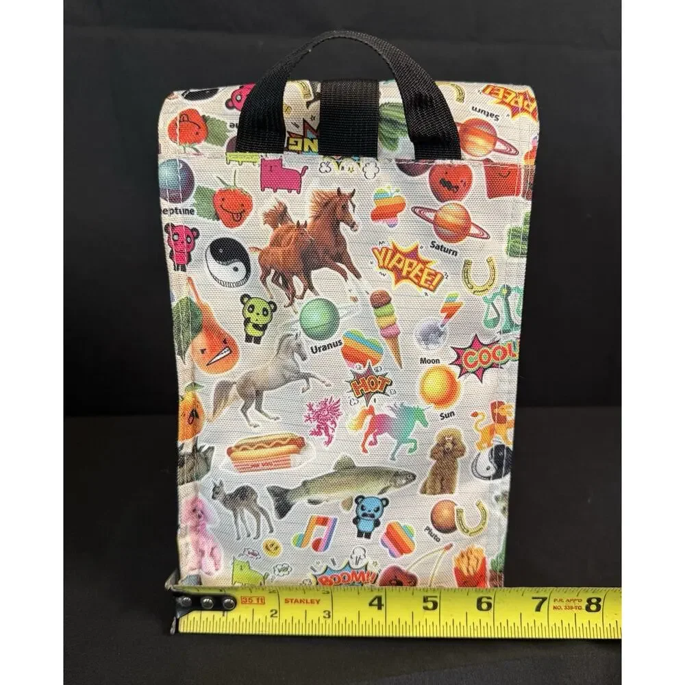 Jansport Rolltop Lunch Bag Insulated Superbreak Multi Character